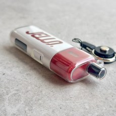 헬베이프 젤로 케이스 TPU 클리어 뚜껑 덮개 위생캡, 1개