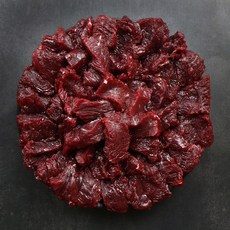 [한우공장] 100% 당일도축 대구 한우 뭉티기 특제소스 생고기, 1개, 300g