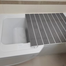 반신욕 욕조덮개(기본형/대형/와이드형/ 7컬러), 다크 그레이, 1개