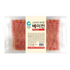 청정원 고소하고 바삭한 베이컨, 1kg, 1개