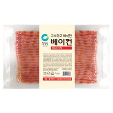 청정원 베이컨 1kg, 3개