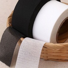 쏘잉갤러리 3cm롤심지테이프, 블랙(1롤- 27m), 1개