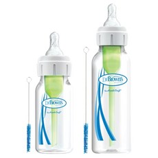 닥터브라운 내로우넥 옵션스플러스 PP 젖병 3P 120ml/250ml, 일반, 250ml, 3개