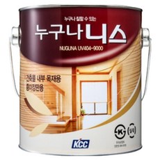 KCC 목재용 유성니스 누구나니스 4L, 1개