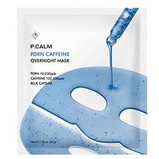 피캄 PDRN 카페인 히알루론산 오버나이트 겔마스크, 1개, 4개입