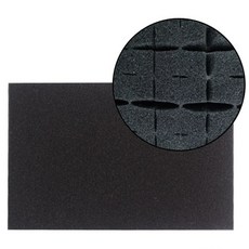 수경재배스펀지 WILDS 96pcs, 블랙, 1개