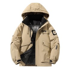 지프스피릿 남녀공용 패딩 그래핀 발열패딩 집업 캠핑 등산점퍼 아웃도어 방한 자켓 JP8888