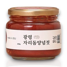 제주 자리돔 젓갈 자리젓 원형 통자리젓, 1개, 400g
