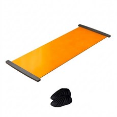 라인플로리 홈트 유산소 슬라이딩매트 1.8m, 1개, 오렌지