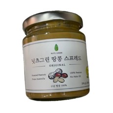 넛츠그린 땅콩 스프레드, 200g, 8개