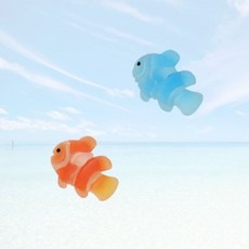 물고기 미니어처 2종, 주황