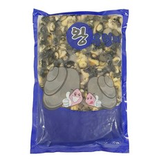 부전수산 냉동 손질 신선한 우렁살 (우렁이살) 1kg 자숙 논우렁 우렁쌈밥 우렁강된장, 1개