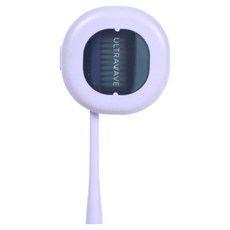 휴대용 칫솔 살균기 칫솔 위생 보관 케이스 여행용 가족용 욕실 세균 방지 건조 충전식 칫솔 보관함 TS-zero, 퍼플