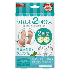 페로린 돈키호테 발각질제거팩 민트향, 2개입, 2개