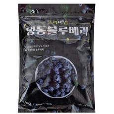 맛있는 세척 냉동 블루베리, 2개, 1kg