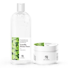 US LOHA Centella Derma化妝水 + 乳霜組, 1組