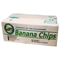 웰링스 대용량 업소용 추억의 말린 건조 과일 필리핀 간식 슬라이스 바나나칩 5.44kg, 1개