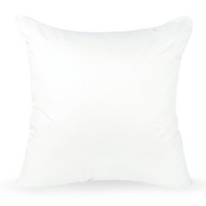 플랫화이트 방수기능 알러지케어 중량UP 빵빵한 프리미엄 쿠션솜 2P, 화이트, 2개