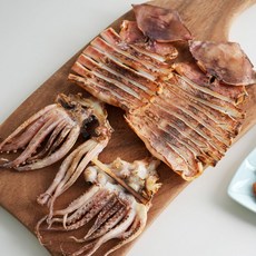 바다우체국 피데기 반건조 오징어 구룡포 생산 쫄깃 반건오징어, 1개, 파품 500g