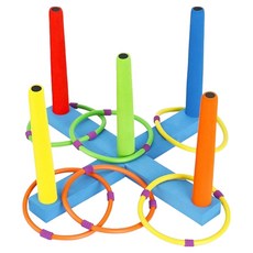 소프트 고리던지기 게임(5단) / 링던지기게임 유아 타겟놀이 치매예방놀이 운동회용품, 1세트