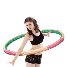 신년 이벤트헬스 후프 3.1 (홈헬스 홈트레이닝 훌라후프 다이어트 뱃살 홈트 운동기구 후푸 뱃살다이어트 핼스), Mix, 1개, 3.1kg