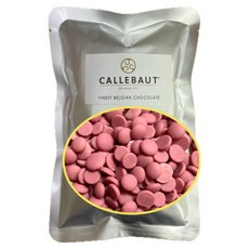 [벨기에산]칼리바우트 루비 커버처 초콜릿 깔리바우트 깔레바우트 깔렛 과일초콜릿 분홍초코 루비초코, 250g, 1개