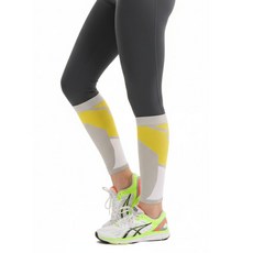 믹스프리 러닝 등산 헬스 근육 떨림 방지 종아리 압박밴드, 녹색, 1개