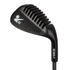 지아이골프 최신형 58도 프리미엄 고성능 벙커탈출 벙커프리웨지 매드블랙, S