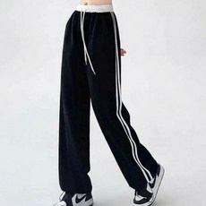 쁘띠엘라 여성 조거 트레이닝 밴딩 팬츠 기장선택