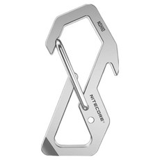 NITECORE 티타늄 카라비너 멀티툴 NSH10 생활편의템 캠핑용, 1개