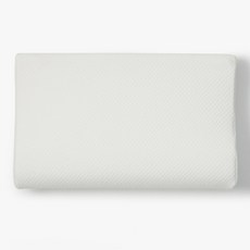 [JAJU/자주] 낮은 컨투어형 메모리폼 베개_50x30cm, 화이트