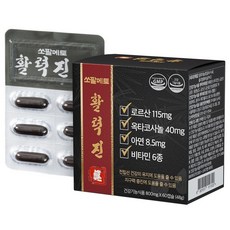 활력진 쏘팔메토 옥타코사놀 800mg, 3개, 60정 3개, 60정