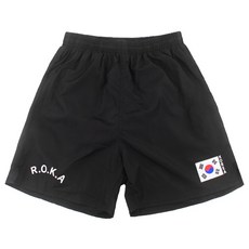 밀리터리 태극기 반바지 검정
