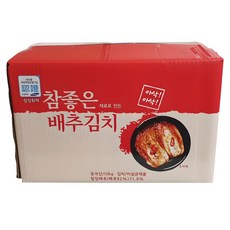 중국산 생포기김치 10kg(종이박스) 갓담근것 같은 생생김치 포기 배추김치 수입 배송비포함 업소용 속이 알찬 배추김치[품절일 경우 = 새김치 들어올 때], 10kg, 1개