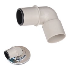 와이넷 세탁기 배수구 하수구 엘보해리 PVC 엘보우 소켓, 1개