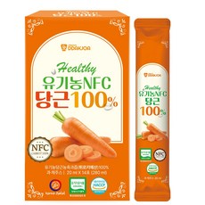 DDAKJOA 헬씨 유기농 NFC착즙 당근100, 42개, 20ml