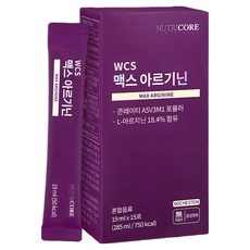NUTRICORE 營養的科學 4000mg精胺酸隨身包, 285ml, 3盒