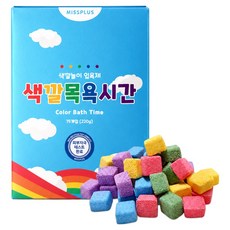미스플러스 색깔목욕시간 유아 입욕제, 220g, 1개