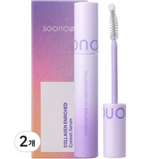 수노은 피토콜라겐 45만PPM 인리치드 아이래쉬 세럼 속눈썹 영양제, 2개, 10ml