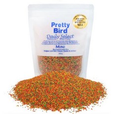 프리티버드 데일리 셀렉트 미니 펠렛 조류 사료, 350g, 1개