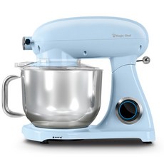매직쉐프 가정용 반죽기 제빵 카페 거품기 스탠드믹서 홈베이킹 믹서기, 스카이 MESM-S1200SB
