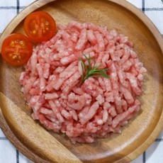 국산 한돈 돈등심 다짐육 1KG 소보로 미트볼 공장직영 주말배송 가능, 2개