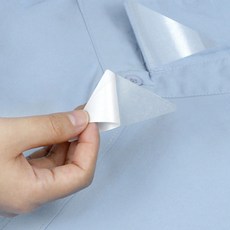 미누네 주름없는 셔츠 카라 고정 스티커