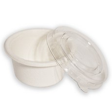 유즈잇 L049W+PET 뚜껑세트 일회용 48ml 튼튼한 소스 컵 미니 포장 케찹 머스타드, 1개, 50개입