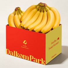 [달콤파크Dole 정품 고당도 스위티오 바나나 1.2kg 내외 1개입, 1개