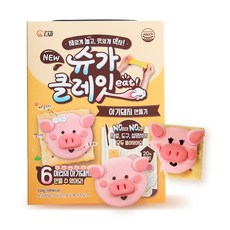[DIY 디저트]슈가클레잇 아기돼지 만들기, 단품, 1개