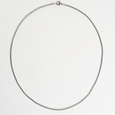 크레비쥬 써지컬스틸 체인목걸이 심플스타일 커플 목걸이