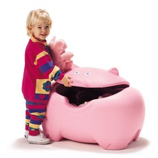 스텝2 피그 토이박스(207634) 돼지정리함 역할놀이 소꿉놀이 완구 장난감, 1개