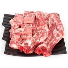 국산 감자탕용 뼈찜용 돼지 등뼈 2kg, 1개