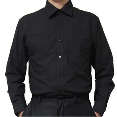 레미지오 감탄사 남성용 일자핏 긴팔 베이직 셔츠